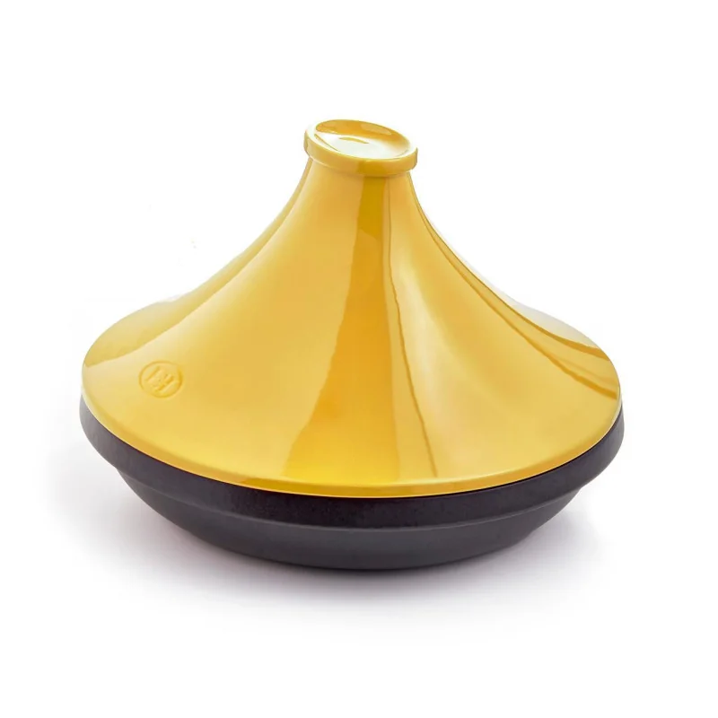 Emile Henry Keramická tajine na indukci Delight Colorama, víko žlutá Provence, Ø 33 cm 906632