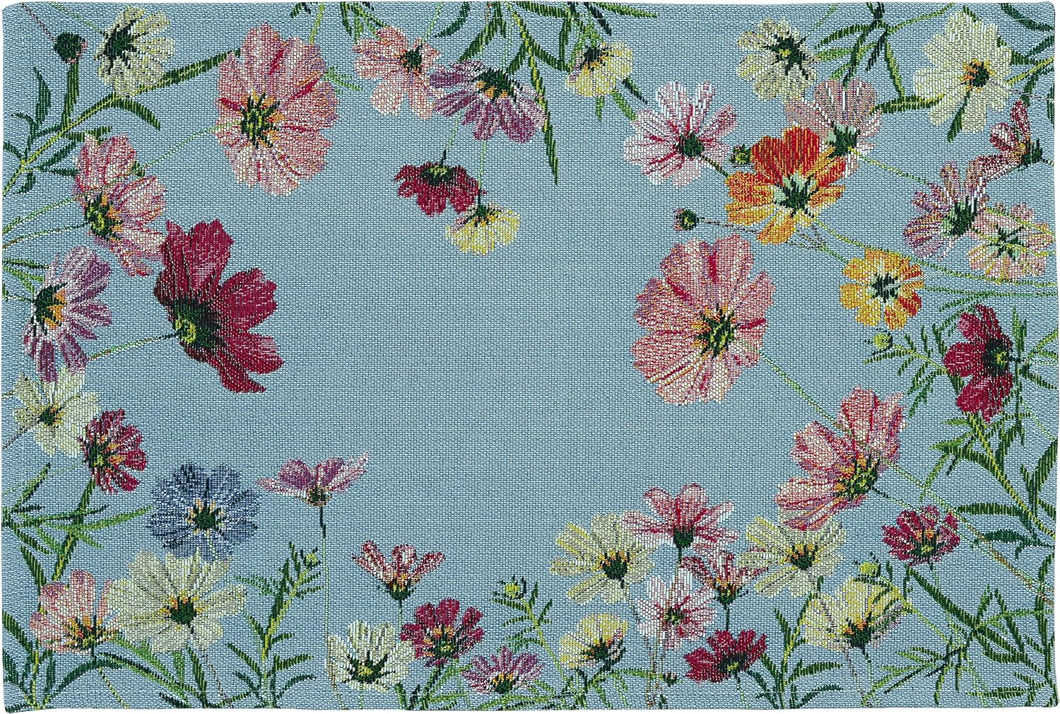 Sander Gobelínové prostírání Cosmea, 32 x 48 cm, blue shadow 77364-10