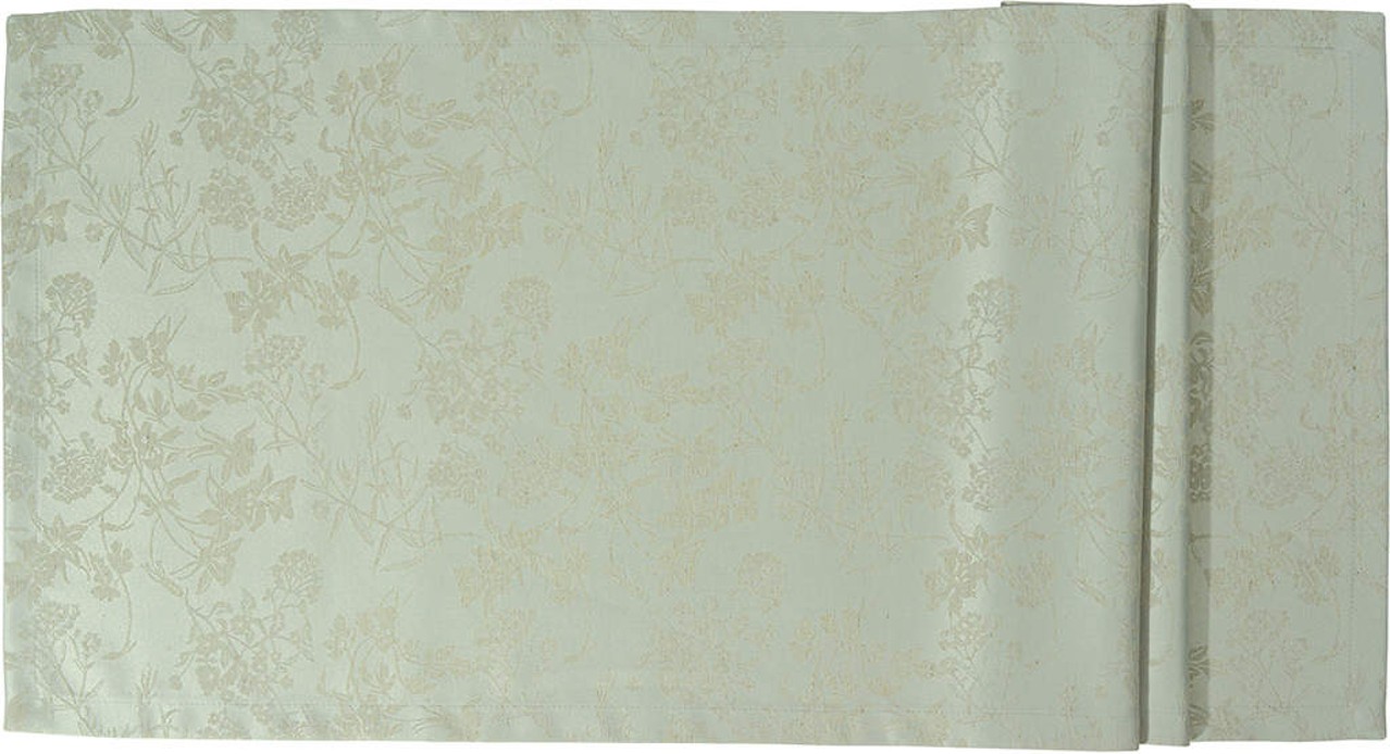 Sander Žakárový ubrus s úpravou proti skvrnám Flores, 140 x 200 cm, stone 51614-27