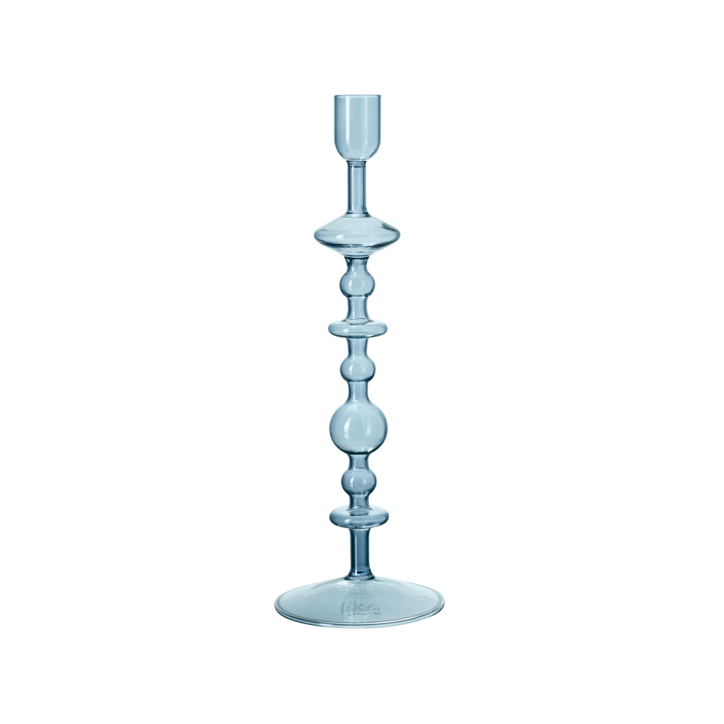Villeroy & Boch Skleněný svícen Like Home Bubble Ice, 27 cm 19-5303-5421