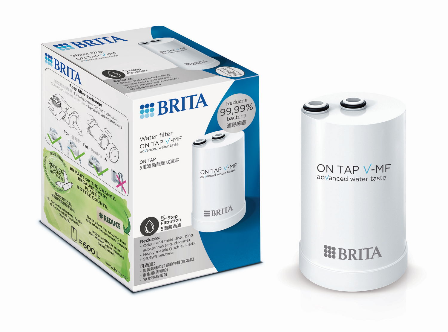 Brita Náhradní vodní filtr pro ON TAP V-MF, 5stupňová filtrace 1052402
