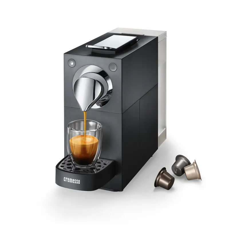 Cremesso Kávovar na kapsle UNA, černá 11007826