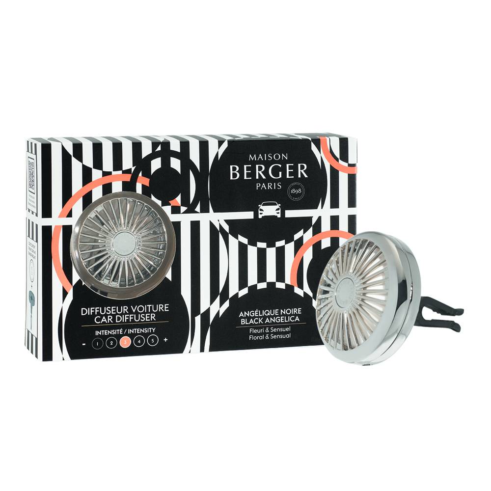 Maison Berger Paris Vůně do auta Illusion Černá Angelika 7697