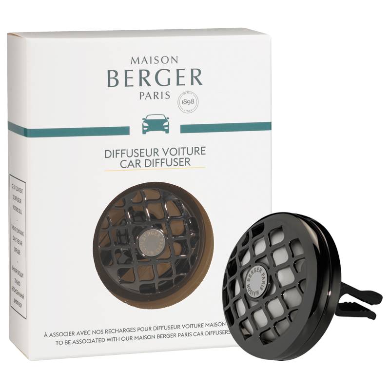 Maison Berger Paris Pouzdro na vůně do auta Résonance Gun Métal 7619