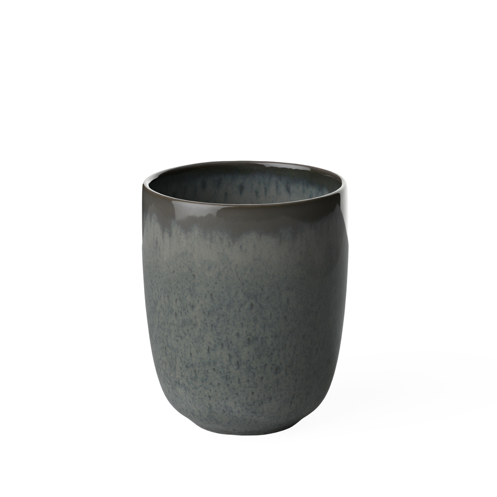 Villeroy & Boch Kameninový hrnek bez ouška Lave gris, 0,4 l 10-4259-9660