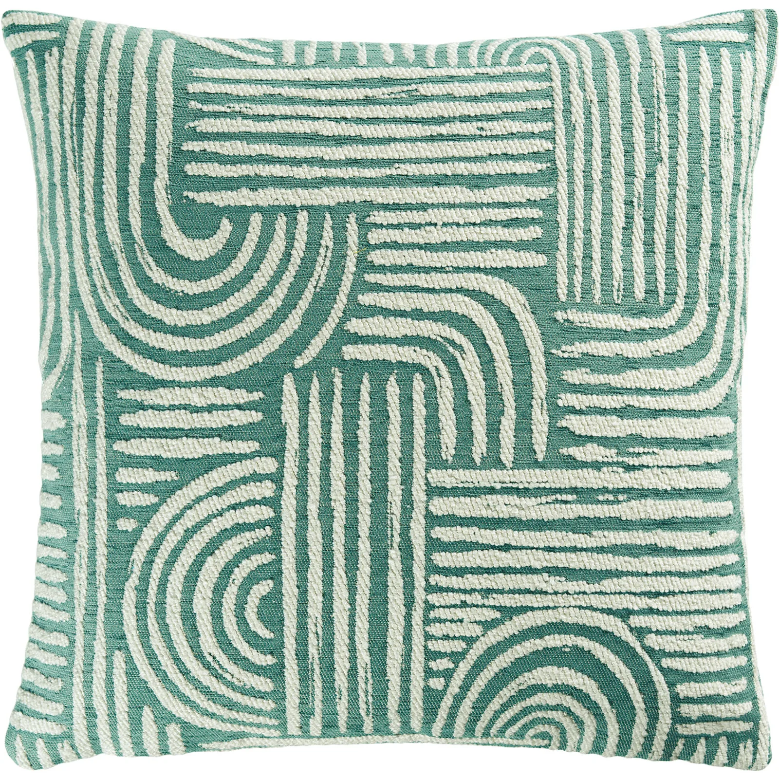 Sander Žakárový povlak na poštář Arcus, 50 x 50 cm, aqua 521588-67
