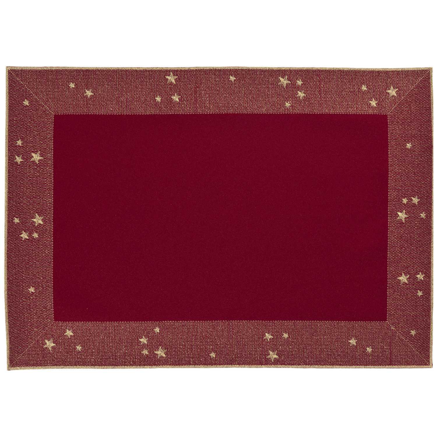 Sander Prostírání Starlight, 35 x 50 cm, burgundy 826964-26