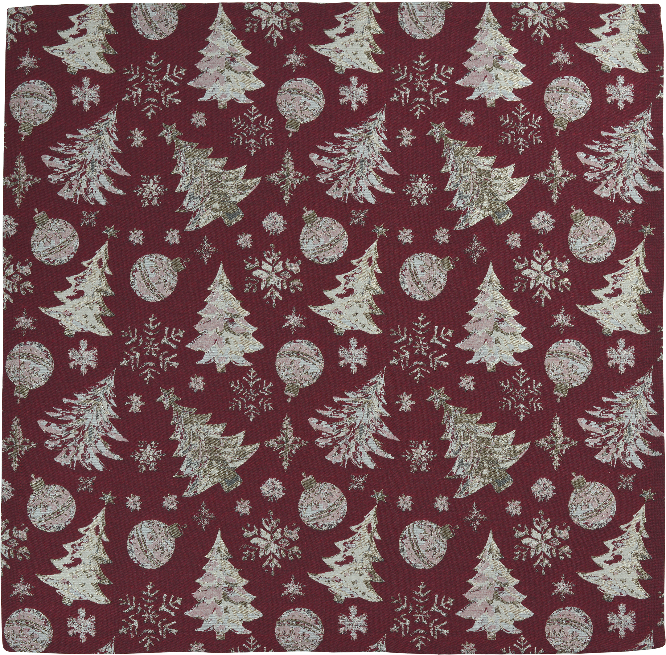 Sander Žakárový ubrus Crystal Tree, 150 x 250 cm, burgundy 853117-26