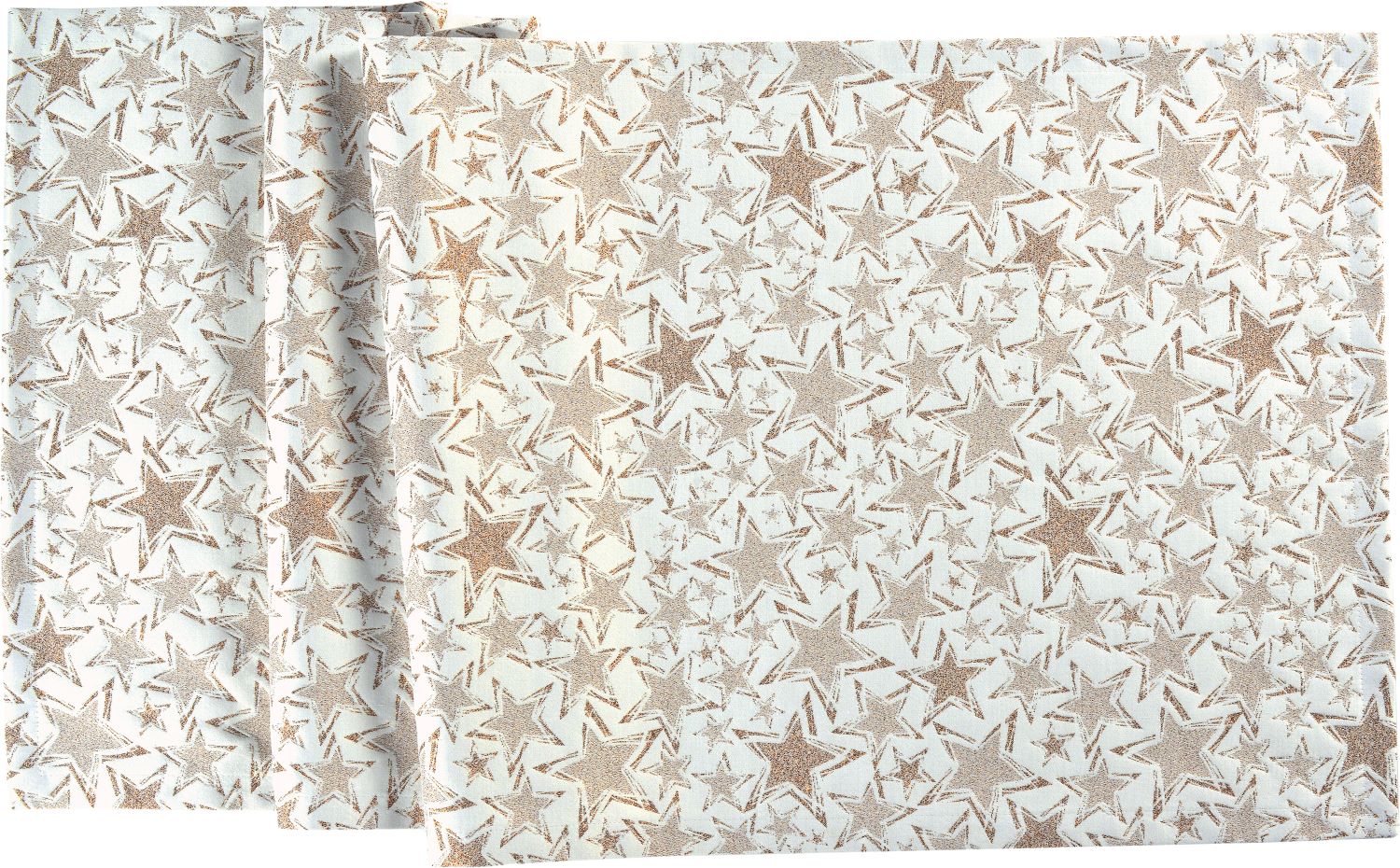 Sander Běhoun na stůl Stelle, 40 x 100 cm, ecru/copper 885169-33