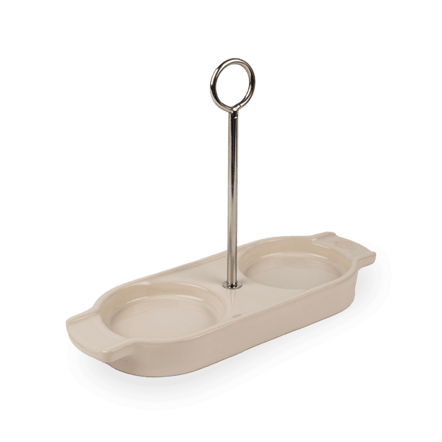 Peugeot Keramický stojánek na mlýnky s rukojetí Linéa, slonová kost 44510