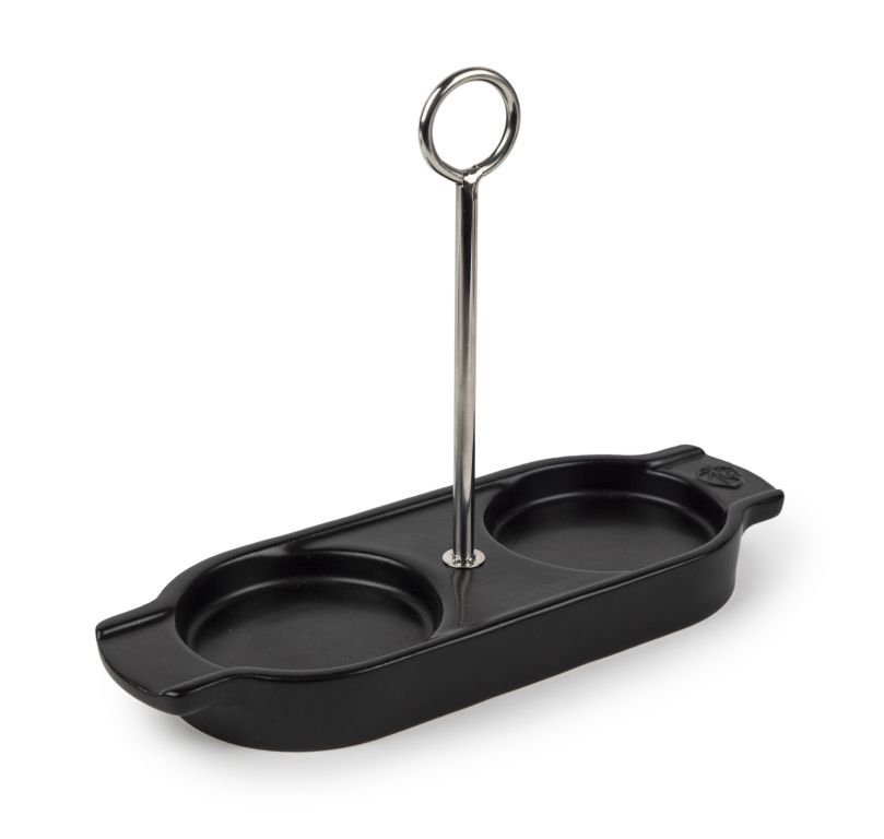 Peugeot Keramický stojánek na mlýnky s rukojetí Linéa, černá 44527