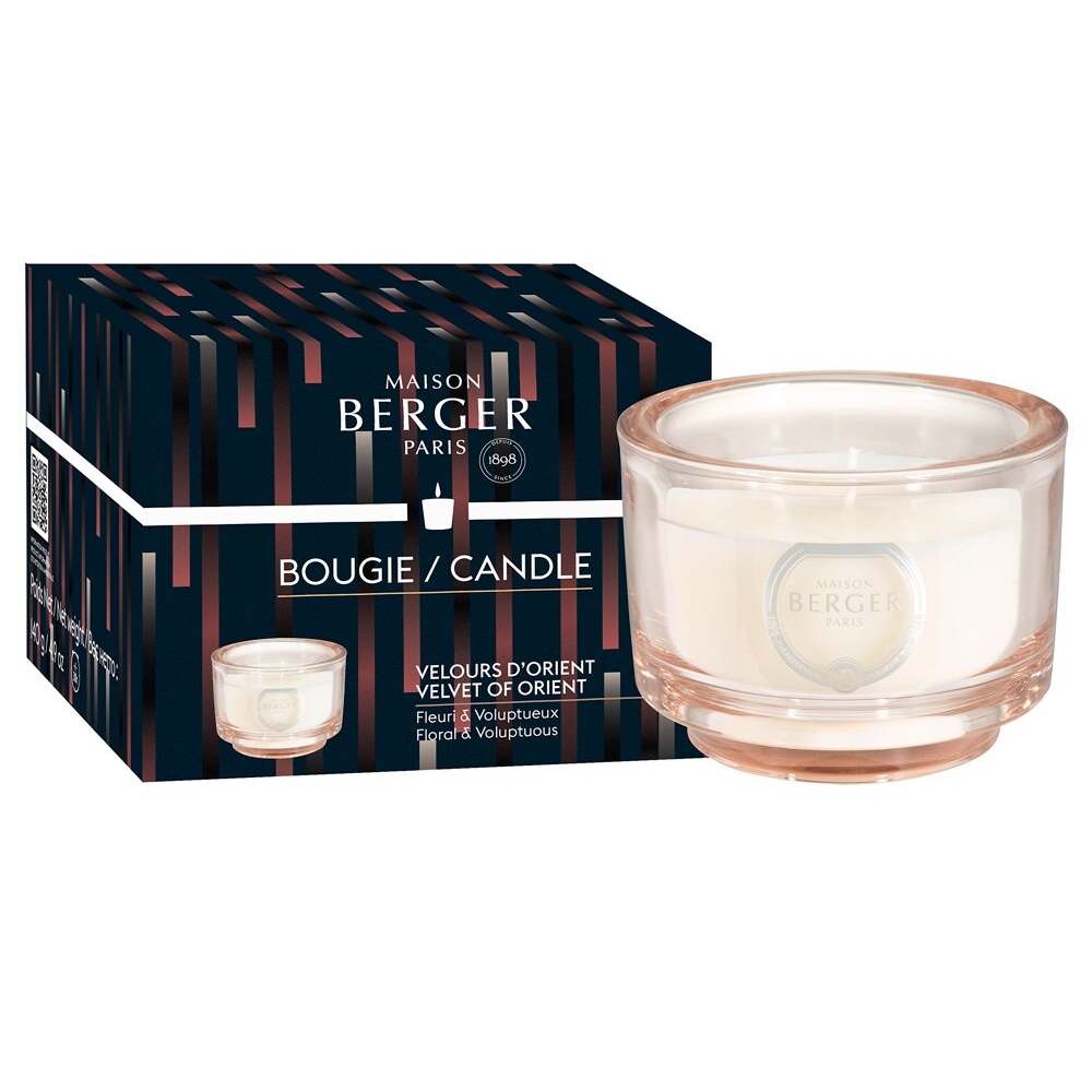 Maison Berger Paris Svíčka Variation s vůní Samet z Orientu, 140 g, nude 7808