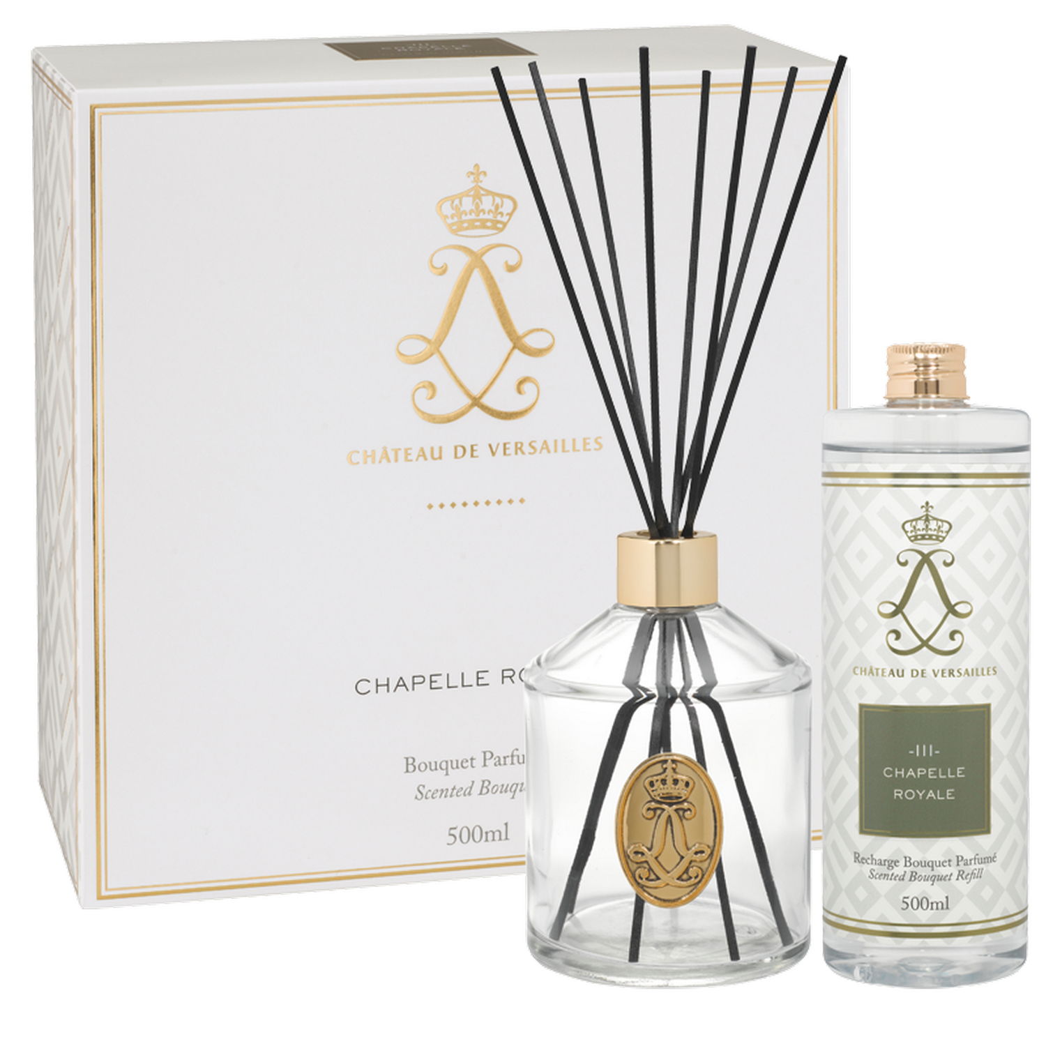 Chateau de Versailles Aroma difuzér + parfém Královská kaple, 500 ml 6913