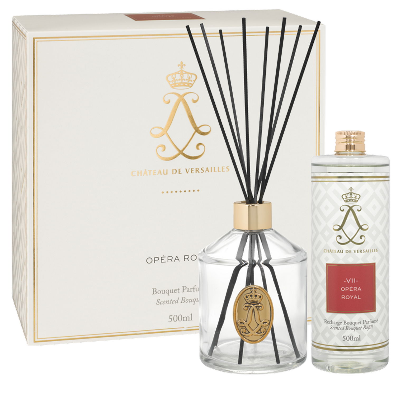 Chateau de Versailles Aroma difuzér + parfém Královská opera, 500 ml 6914