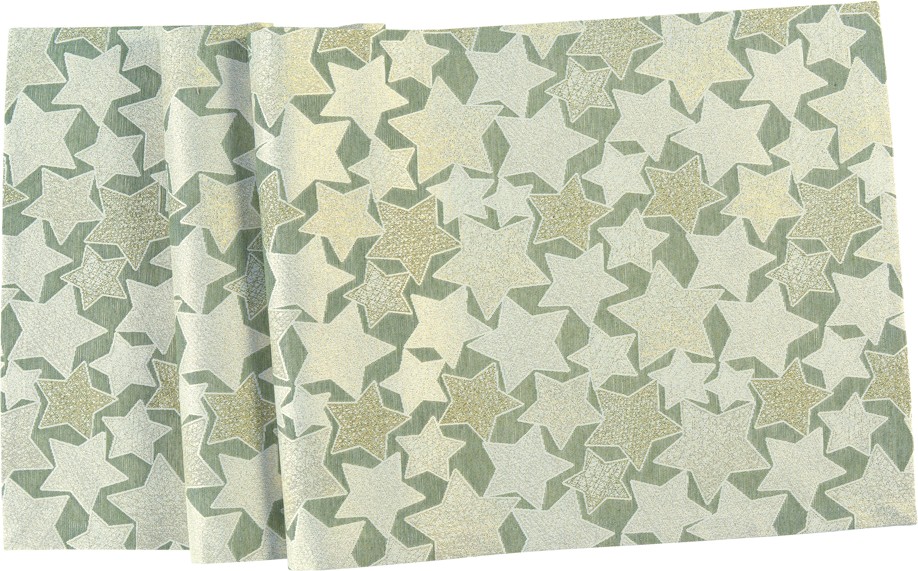 Sander Ubrousek Star Parade, 45 x 45 cm, jade 94826-32