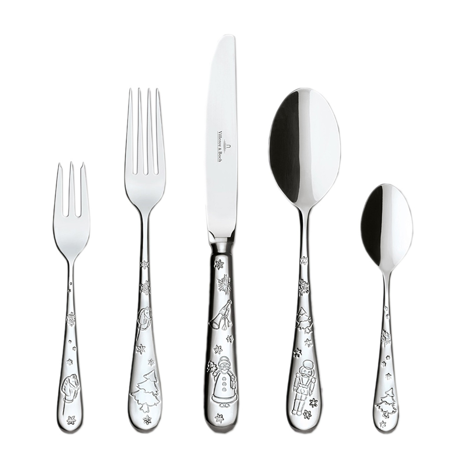 Villeroy & Boch Sada vánočních nerezových příborů Toy´s Delight, 30 ks 12-6564-9050