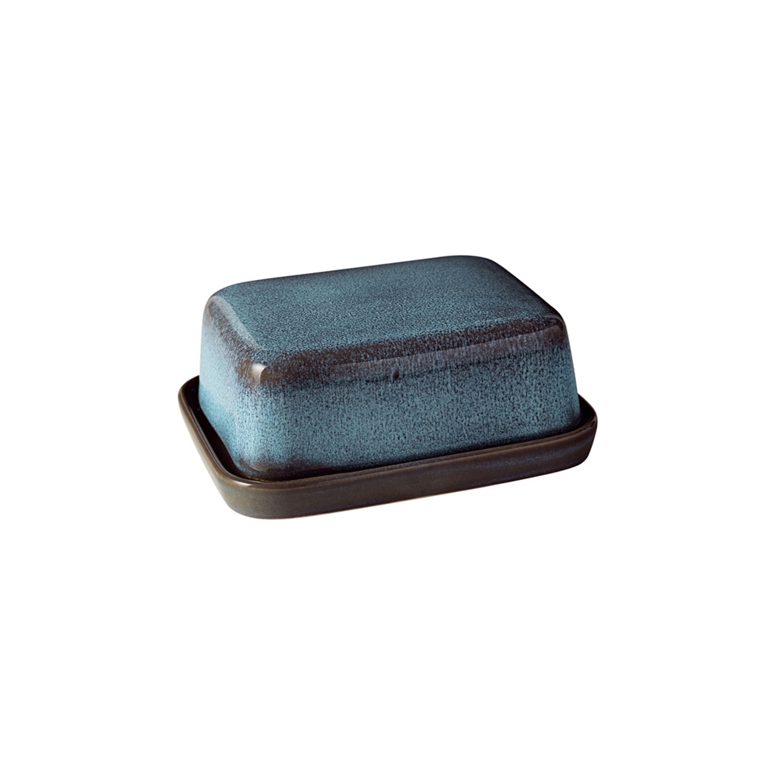 Villeroy & Boch Kameninová dóza na máslo Lave glacé, 14,7 x 11,7 cm 10-4282-1800