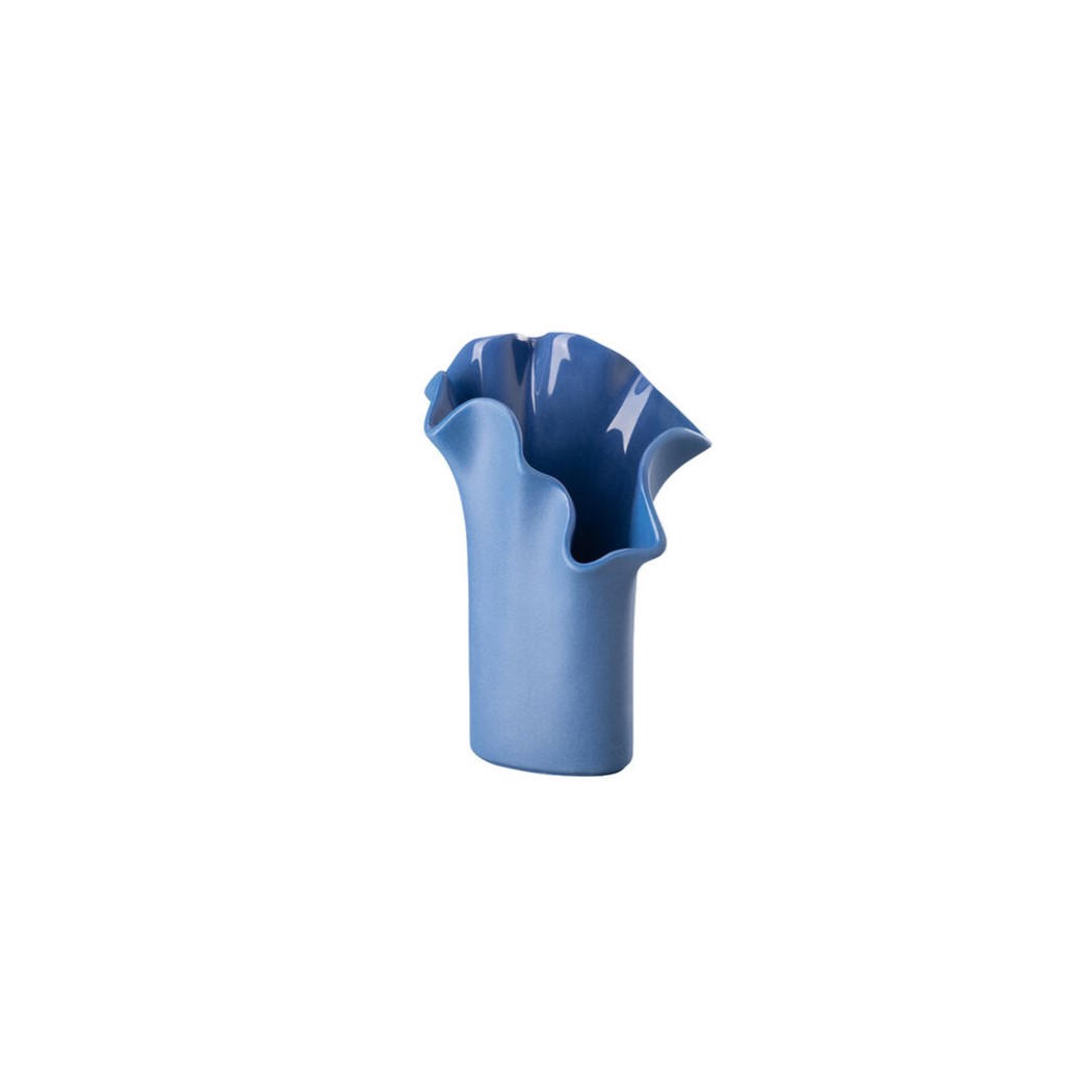 Rosenthal Mini váza Asym, 10 cm, Midnight modrá 13577-426326-26009