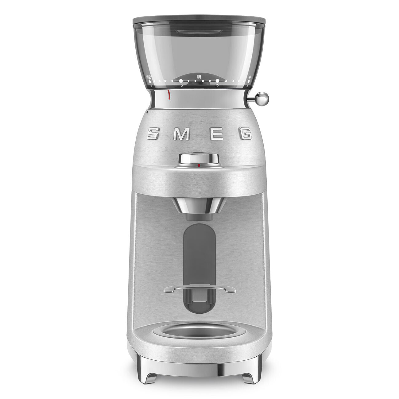 Smeg Mlýnek na kávu Minipro 50´s Style CGF02, chromová CGF02SSEU