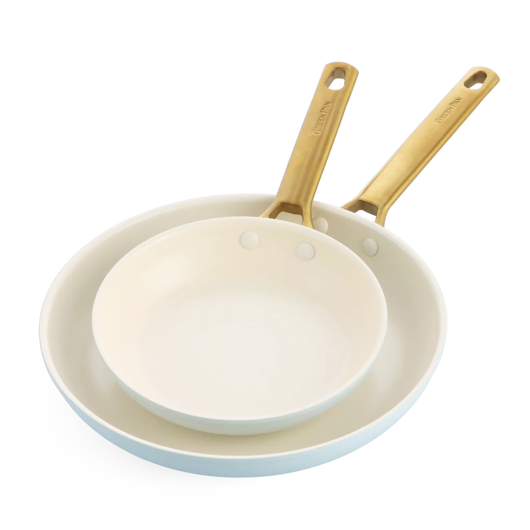 GreenPan Sada 2 nepřilnavých keramických pánví Padova 20 + 26 cm, světle modrá CC005367-001