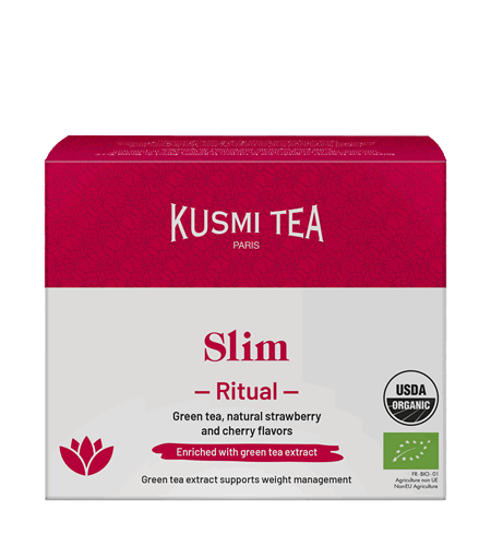 Kusmi Tea Porcovaný zelený čaj na zrychlení metabolismu Slim Ritual, 18 sáčků 21254A1460