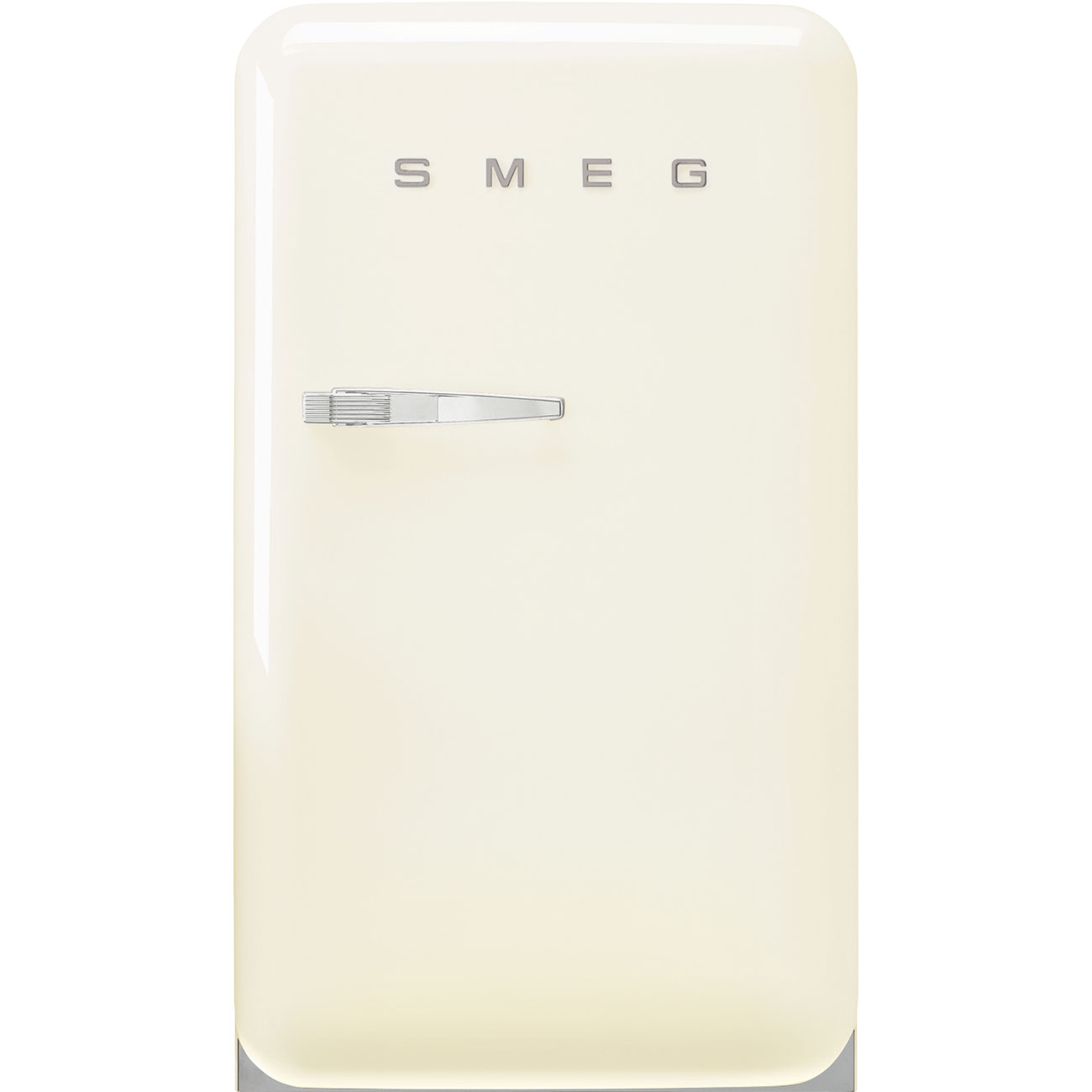Smeg Chladnička s mrazícím boxem FAB10RCR6, 105l/17l otv.pravé 96x54,3 cm, krémová FAB10RCR6
