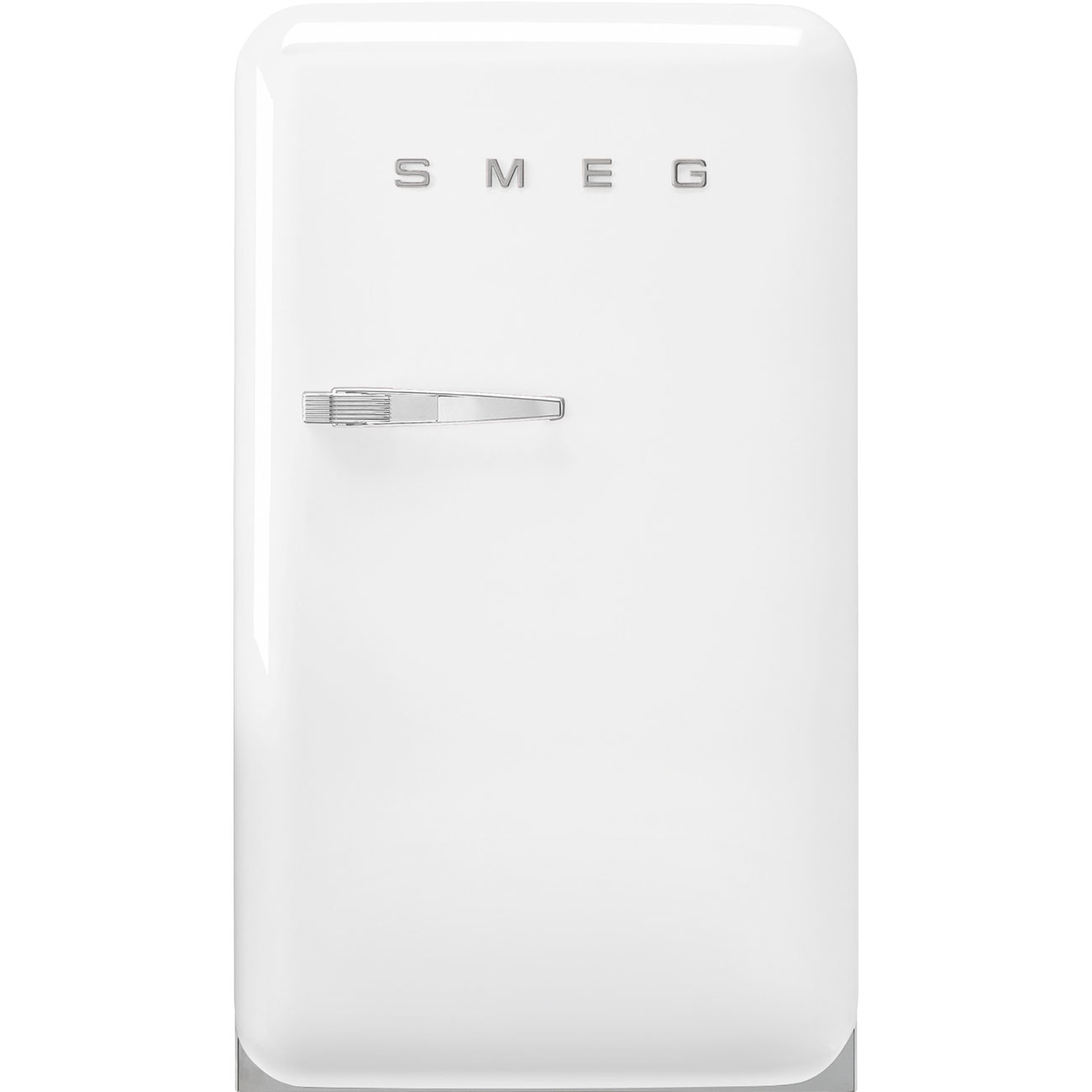Smeg Chladnička s mrazícím boxem FAB10RWH6, 105l/17l otv.pravé 96x54,3 cm, bílá FAB10RWH6