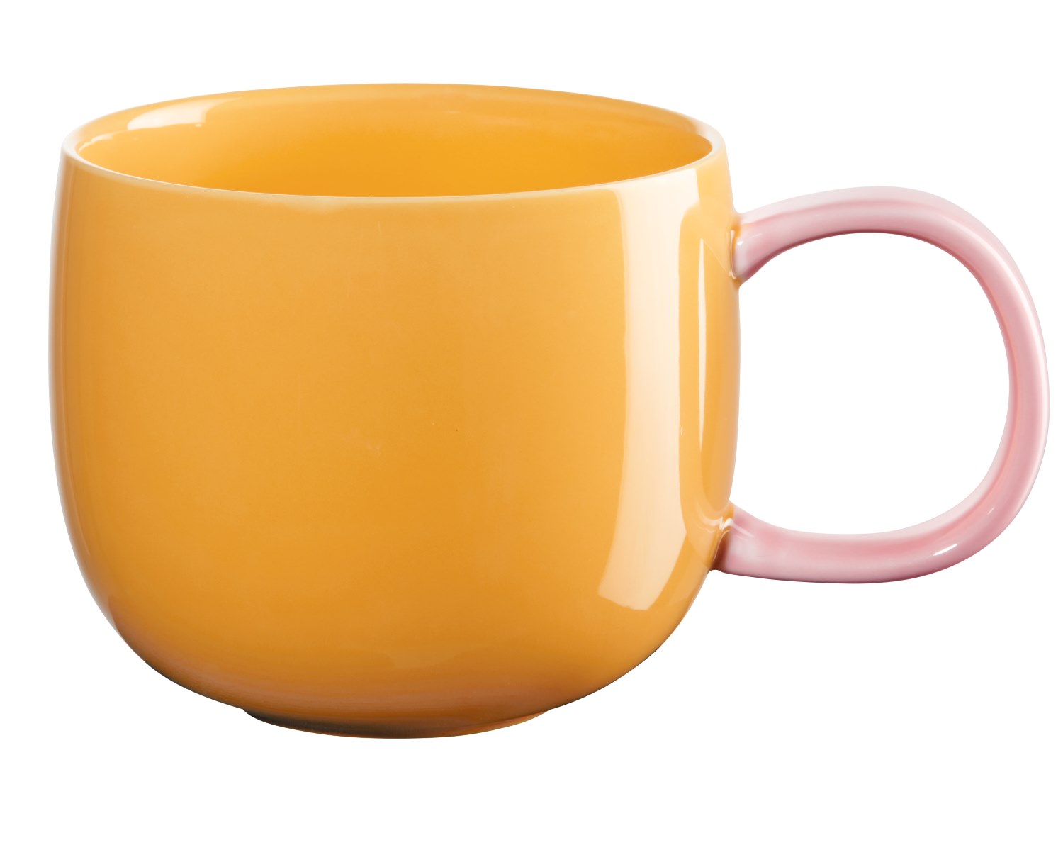 Kusmi Tea Porcelánový hrnek Joy, 0,4 l, žlutý 5000000909