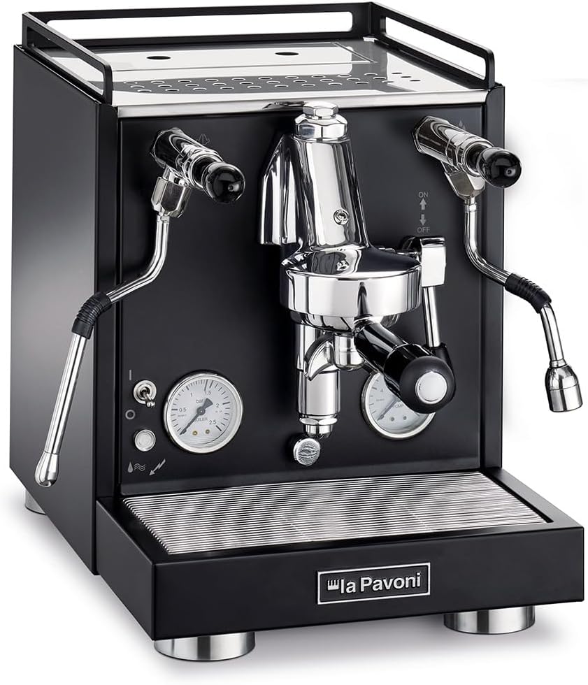 La Pavoni Pákový kávovar New Cellini Evolution, černá LPSCVB01EU