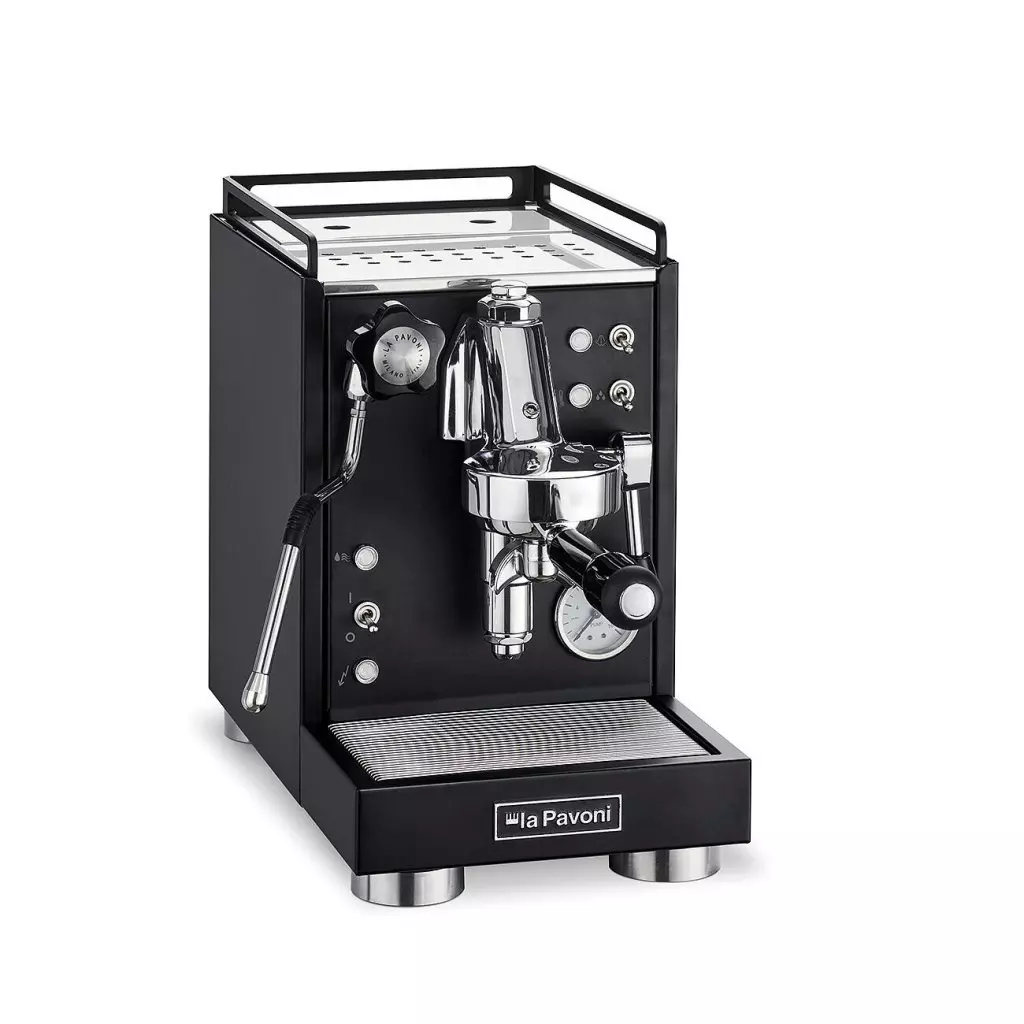 La Pavoni Pákový kávovar Mini Cellini, černá LPSMCB01EU