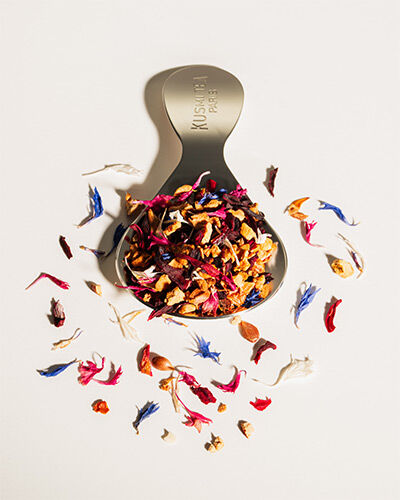 Kusmi Tea Sypaný ovocný čaj L'infusion de l'Élysée Bio, sáček 100 g 21199A1050