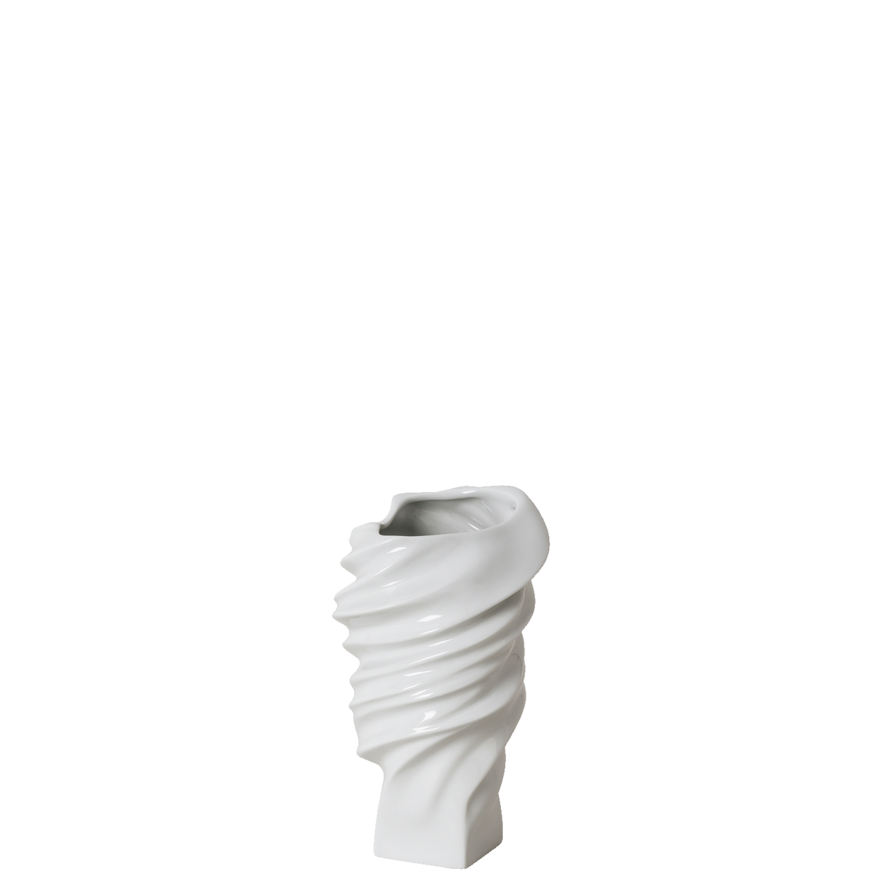 Rosenthal Středně velká váza Squall, kolekce Midivases, 14 cm, bílá 14463-800001-26015