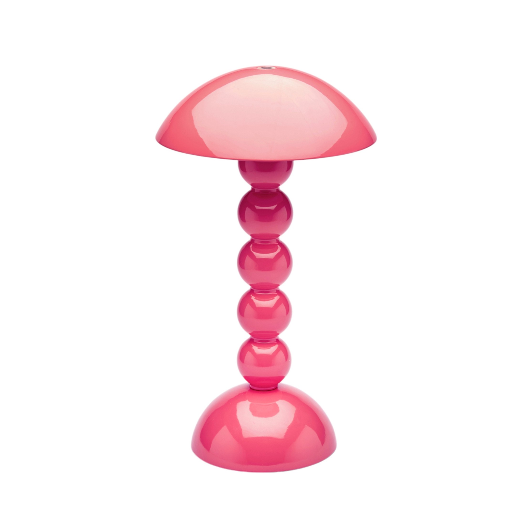 Addison Ross Bezdrátová dobíjecí LED lampa Bobbine, 30 cm, melounově růžová LT1004