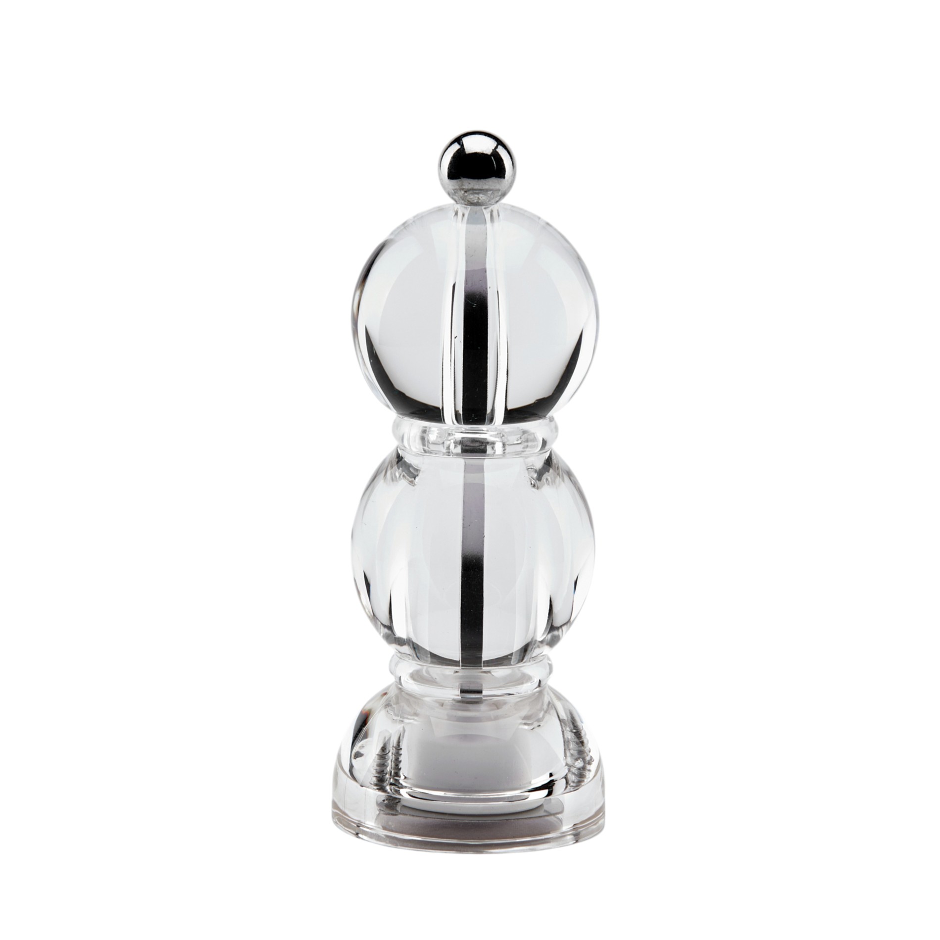 Addison Ross Akrylový mlýnek na sůl nebo pepř Mini BOB Icy, 14 cm, transparentní GR1820