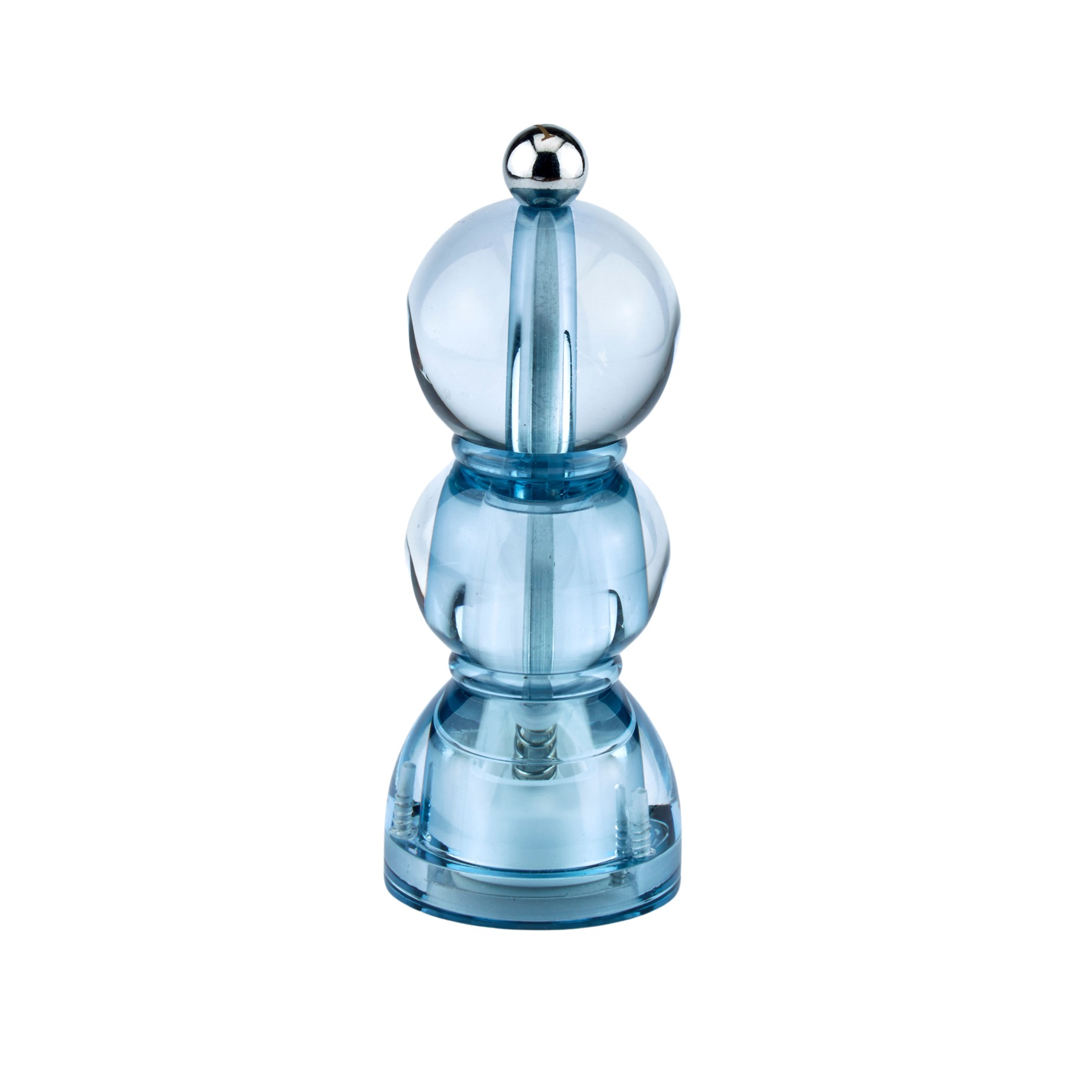 Addison Ross Akrylový mlýnek na sůl nebo pepř Mini BOB Icy, 14 cm, modrá GR1821