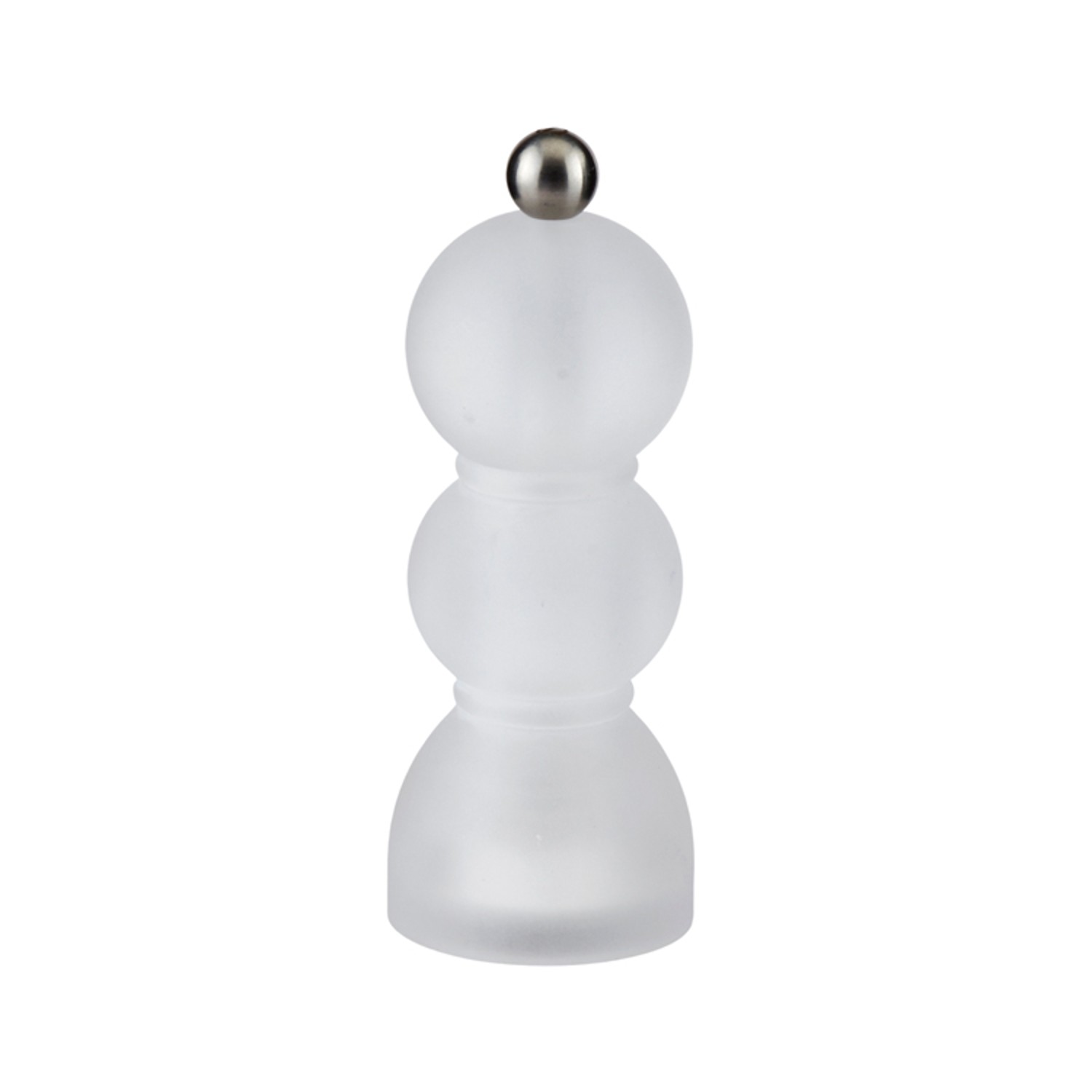Addison Ross Akrylový mlýnek na sůl nebo pepř Mini BOB Frosty, 14 cm, bílá GR1920