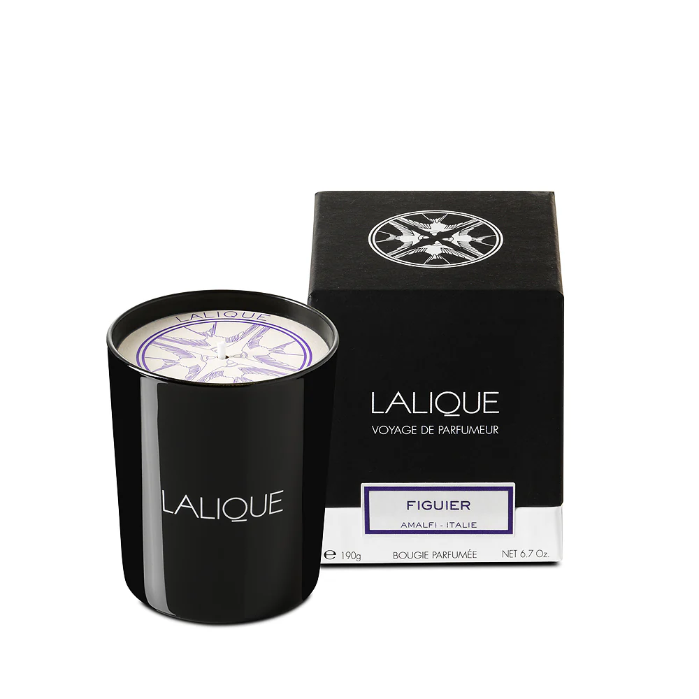 Lalique Vonná svíčka Amalfi, fík – Itálie, 190 g B40181