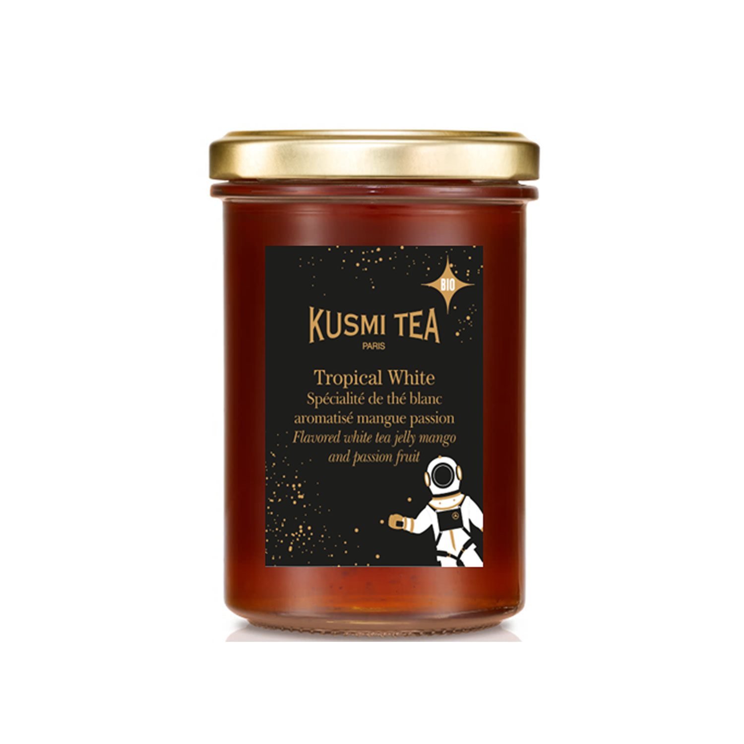 Kusmi Tea Vánoční čajové želé Tropical White, 250 g 5000001128