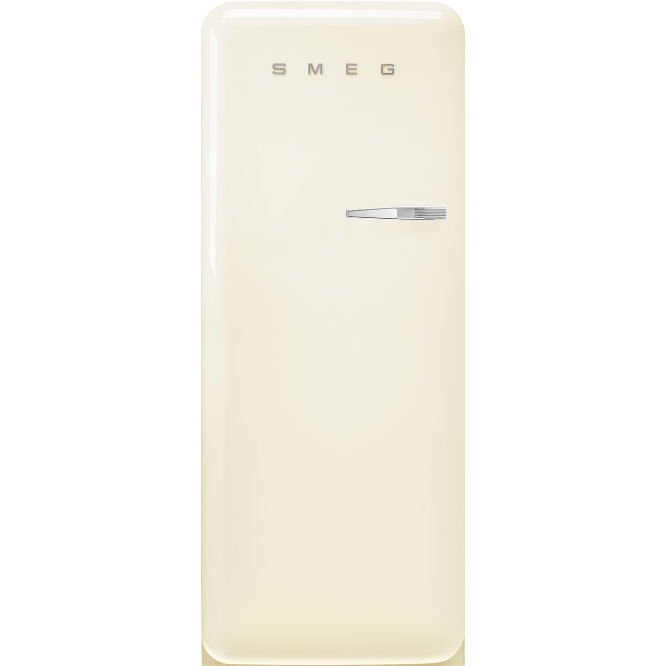 Smeg Chladnička s mrazícím boxem FAB28L, 244 l/26 l, levé otvírání, 153x60 cm, krémová  FAB28LCR6