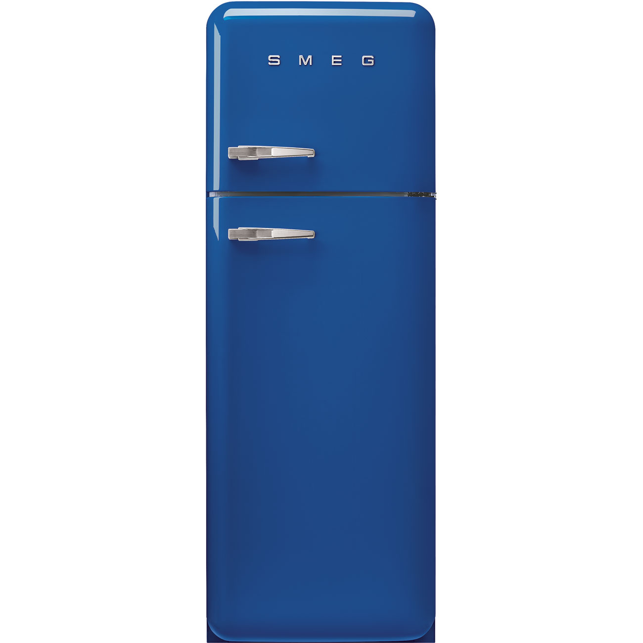 Smeg SMEG 50's RS kombinovaná lednice s mrazákem nahoře 222l/72l otv.pravé 172x60 cm tmavě modrá FAB30RBE6