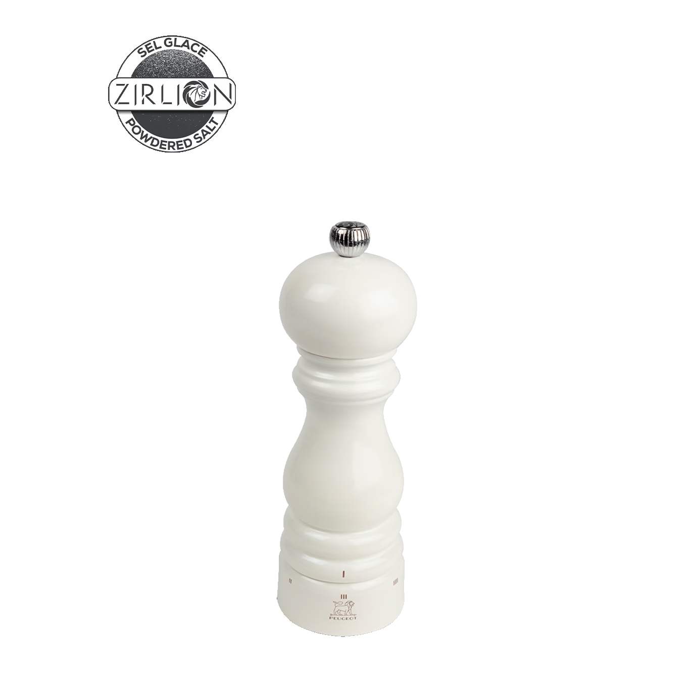 Peugeot Dřevěný mlýnek ParisRama na sůl u’Select Zirlion, 18 cm, slonová kost 4347600