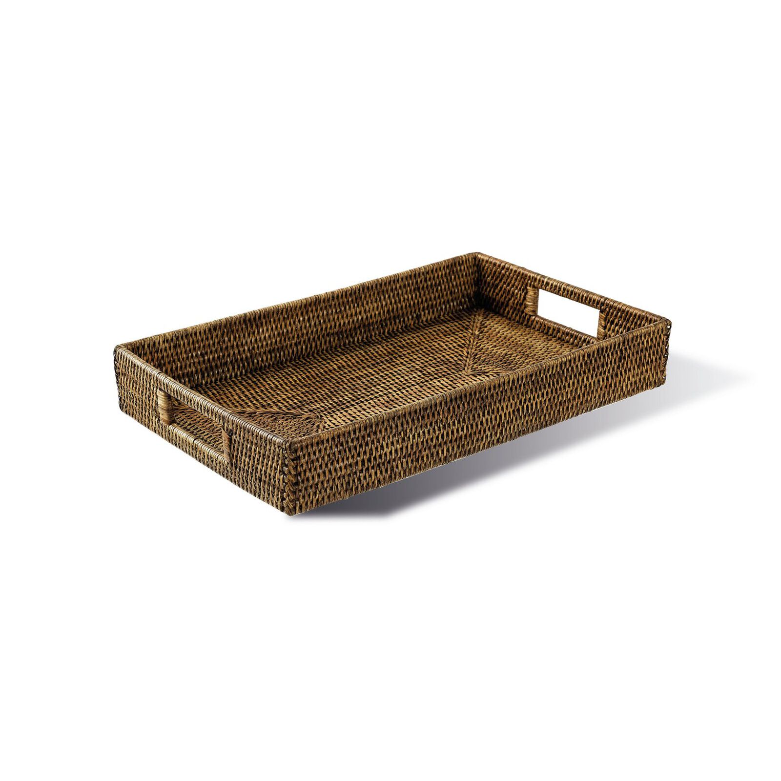 Sambonet Ratanový servírovací podnos, kolekce Radici, 53 x 32,5 cm, medově hnědá 58233-06