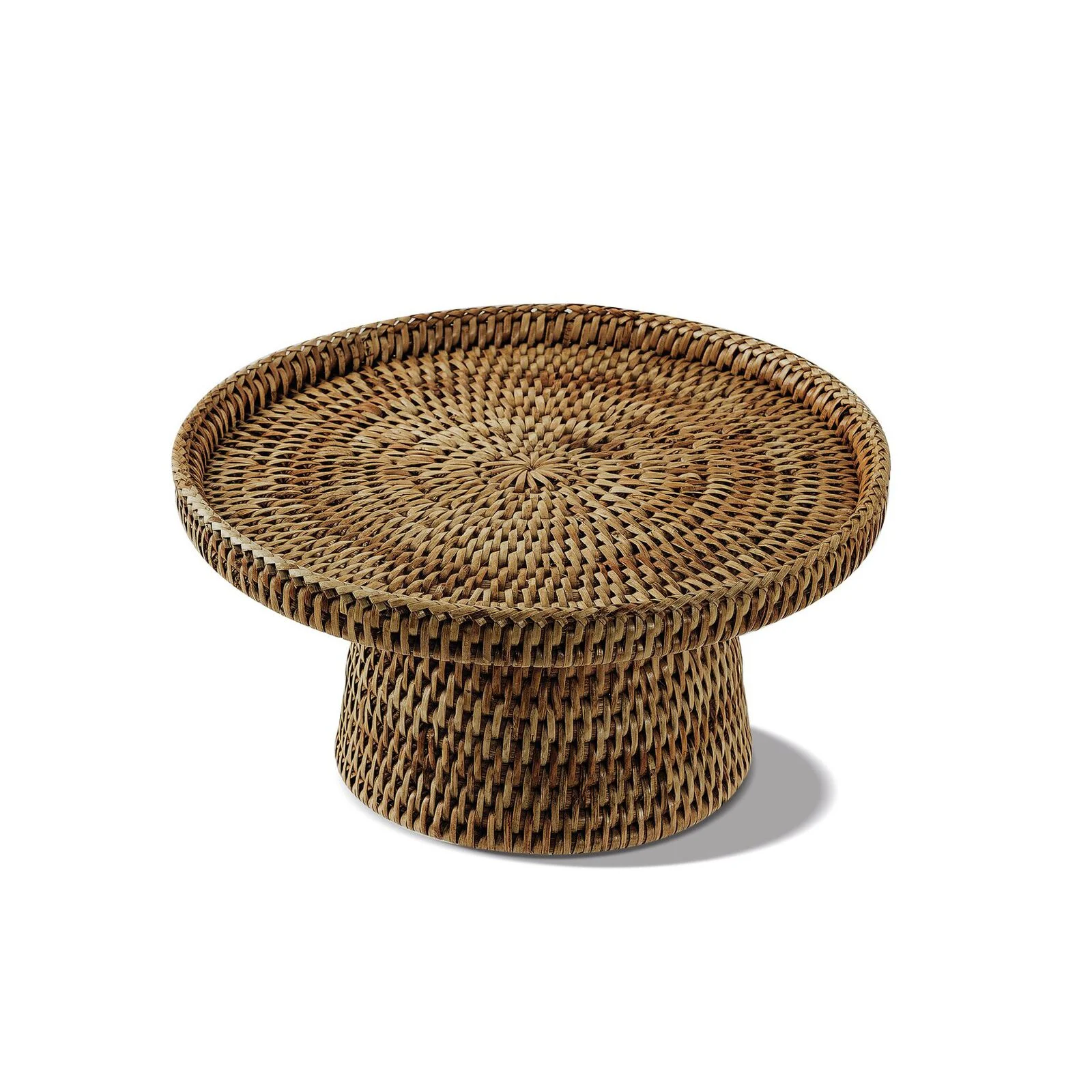 Sambonet Ratanový stojan na koláč, kolekce Radici, 30 cm, medově hnědá  58235-30