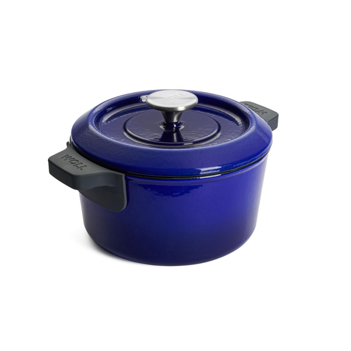 Woll Litinový hrnec s poklicí, Iron, Ø 20 cm / 2,8 l, modrá 120CI-020