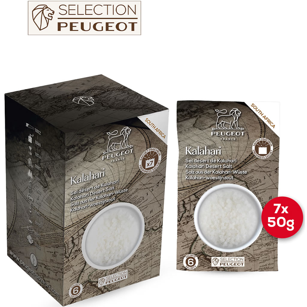 Peugeot Sůl z pouště Kalahari, 7 x 50 g 46965