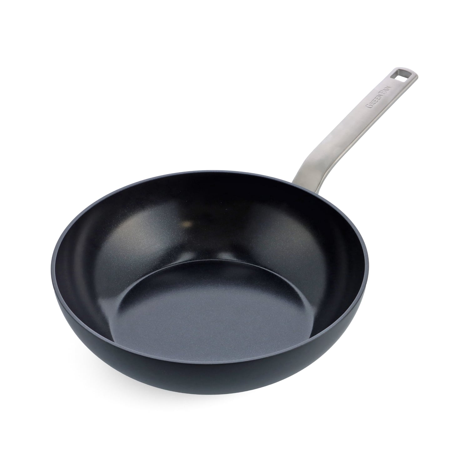 GreenPan Nepřilnavá keramická wok pánev Evolution, Ø 28 cm, černá CC006388-001