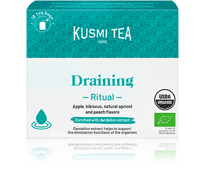 Kusmi Tea Porcovaný ovocný čaj na odvodnění organismu Ritual Draining, 18 sáčků 21315A1460