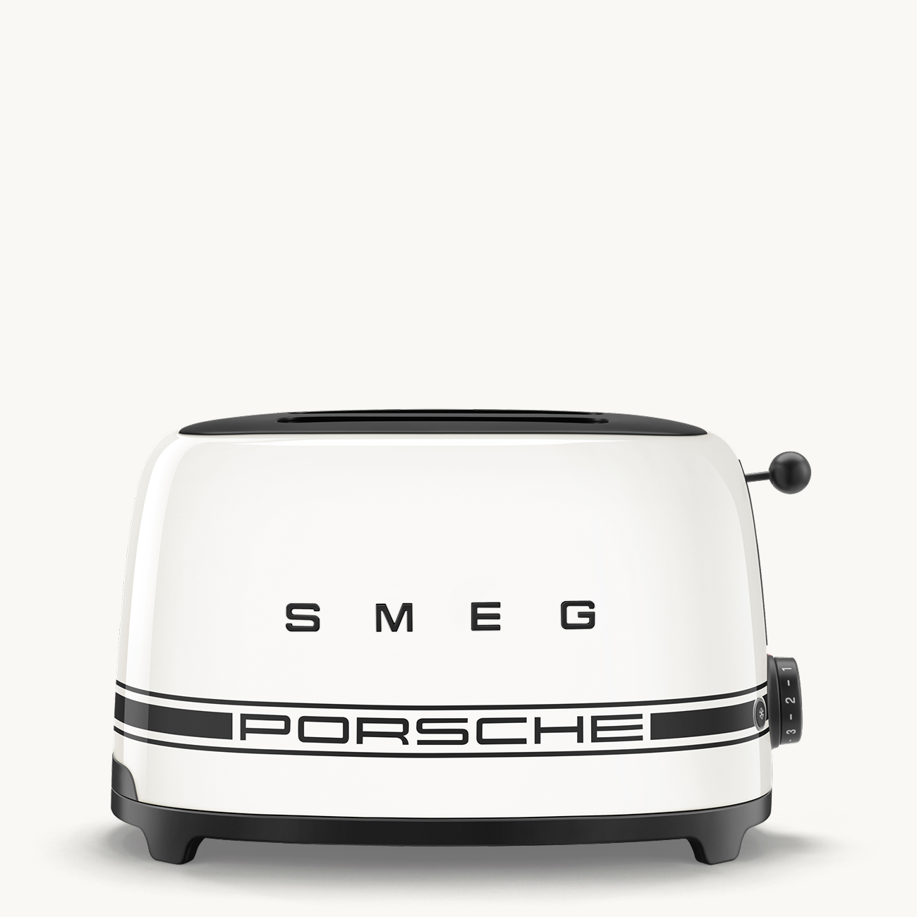 Smeg Toustovač PorschexSmeg, 50's Retro Style, 2x2 950 W, bílá TSF01PCWEU