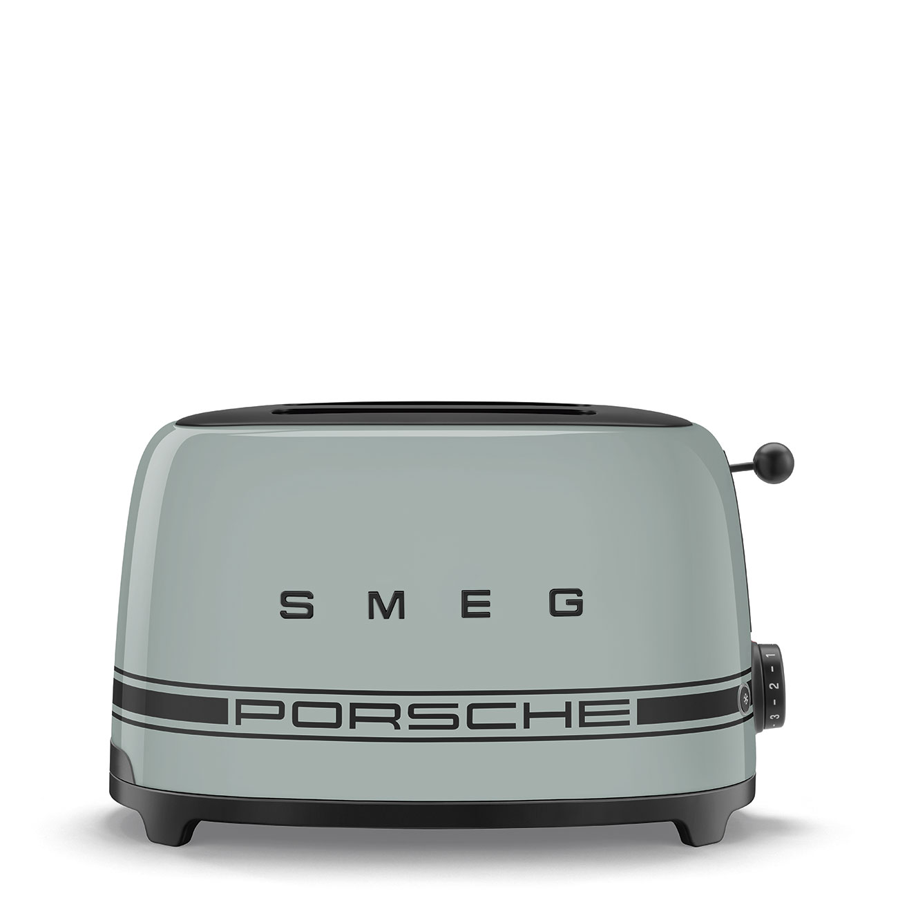 Smeg Toustovač PorschexSmeg, 50's Retro Style, 2x2 950 W, šedozelená TSF01PSGEU