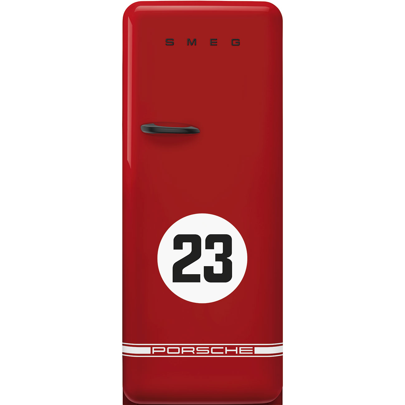 Smeg SMEG 50's RS chladnička s mrazícím boxem, Porsche design, Livery Salzburg, červená FAB28RDP9176EU